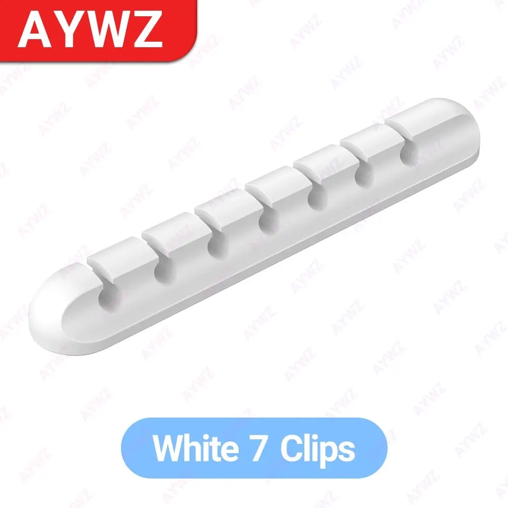 Samoprzylepny Organizer Klipsowy do Kabli na Biurko 🖥️