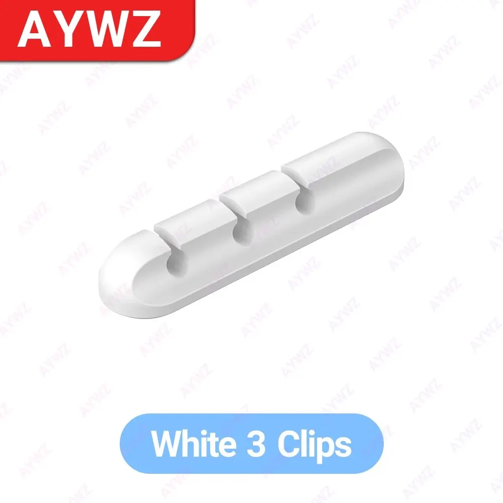 Samoprzylepny Organizer Klipsowy do Kabli na Biurko 🖥️