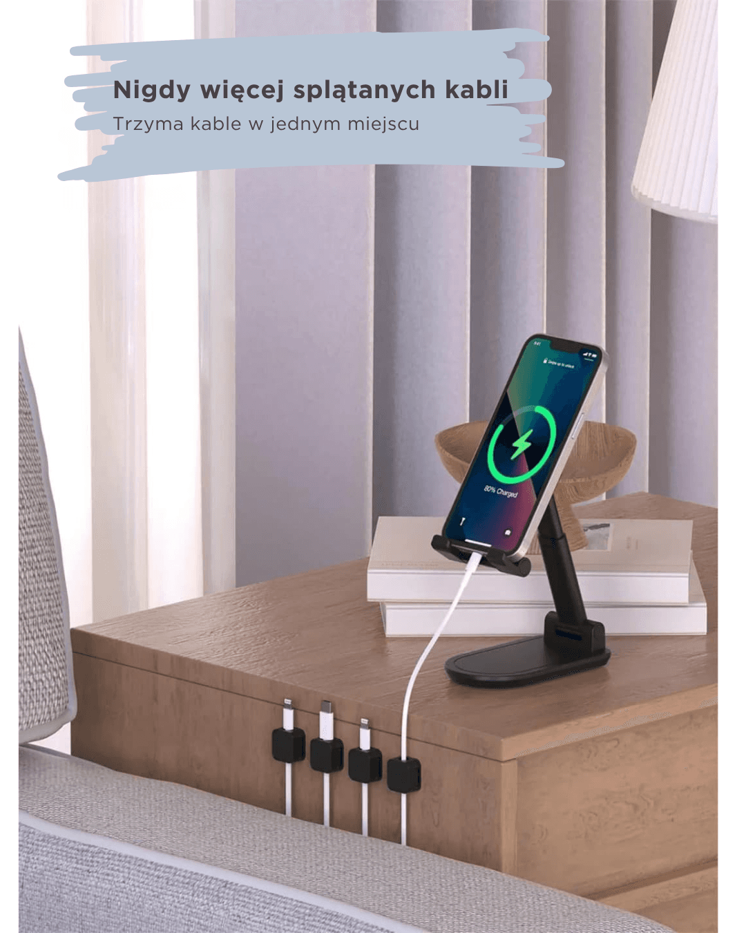 Magnetyczny Organizer Kablowy - dla Domu i Biura